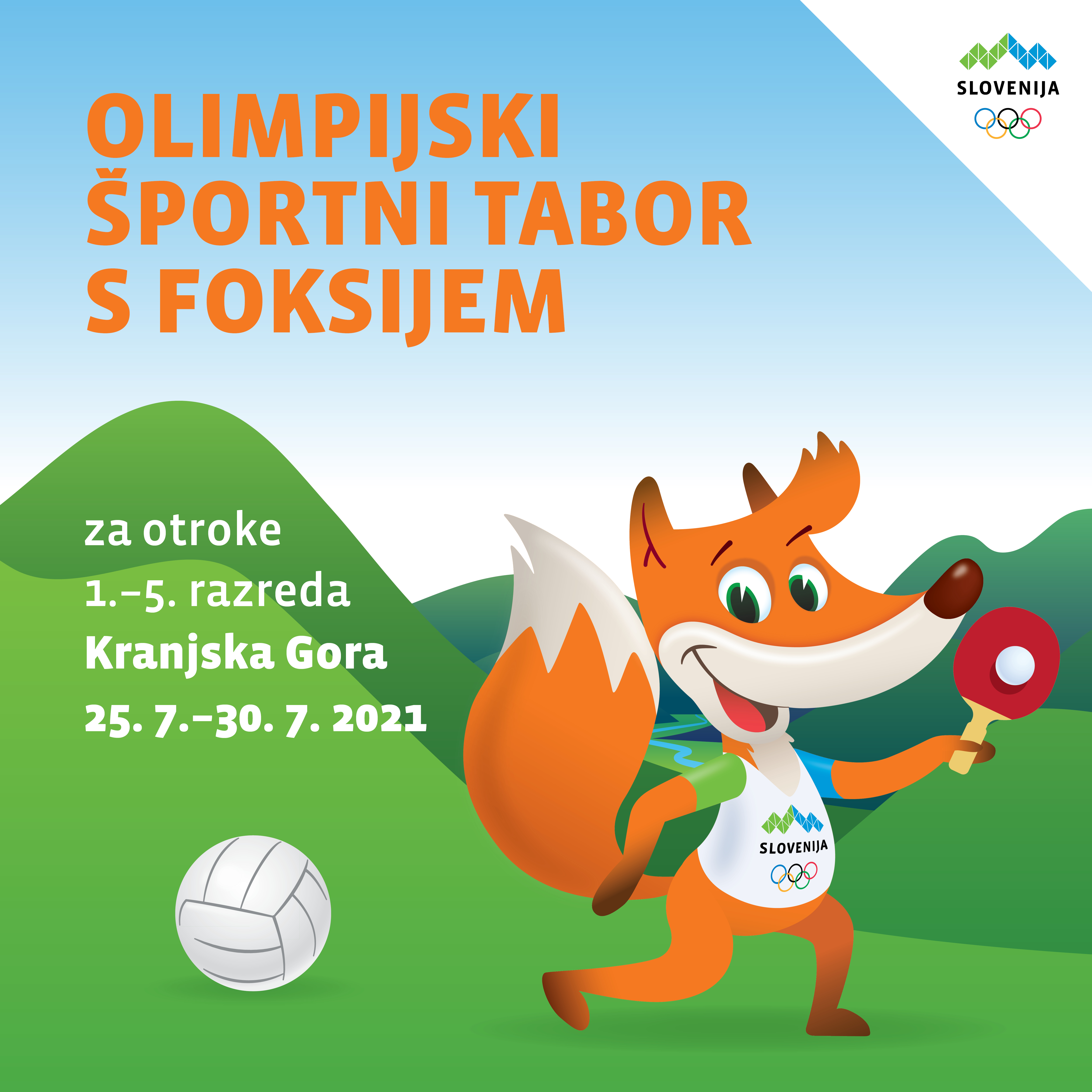 Olimpijski športni tabor s Foksijem