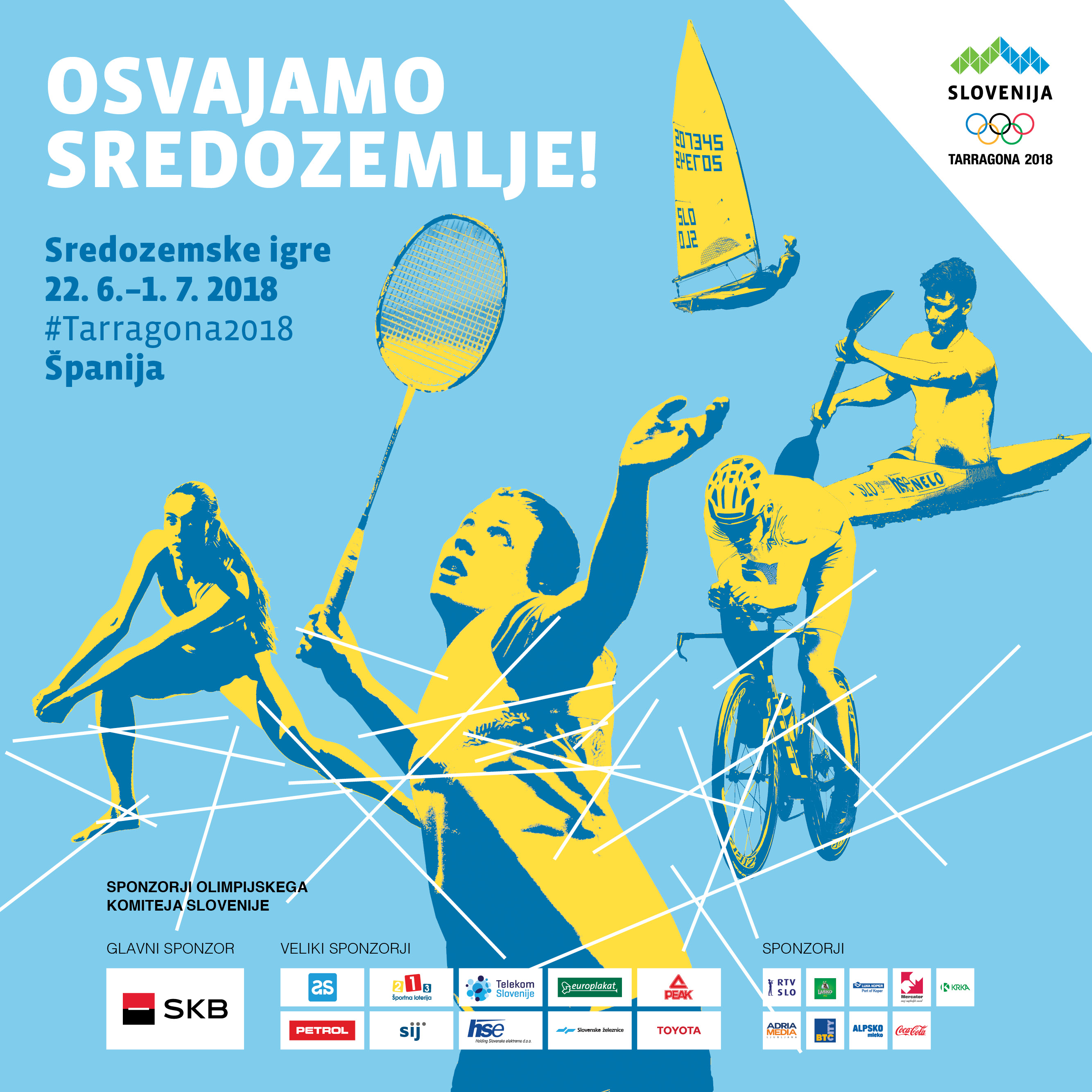 Reprezentanca za Sredozemske igre Tarragona 2018