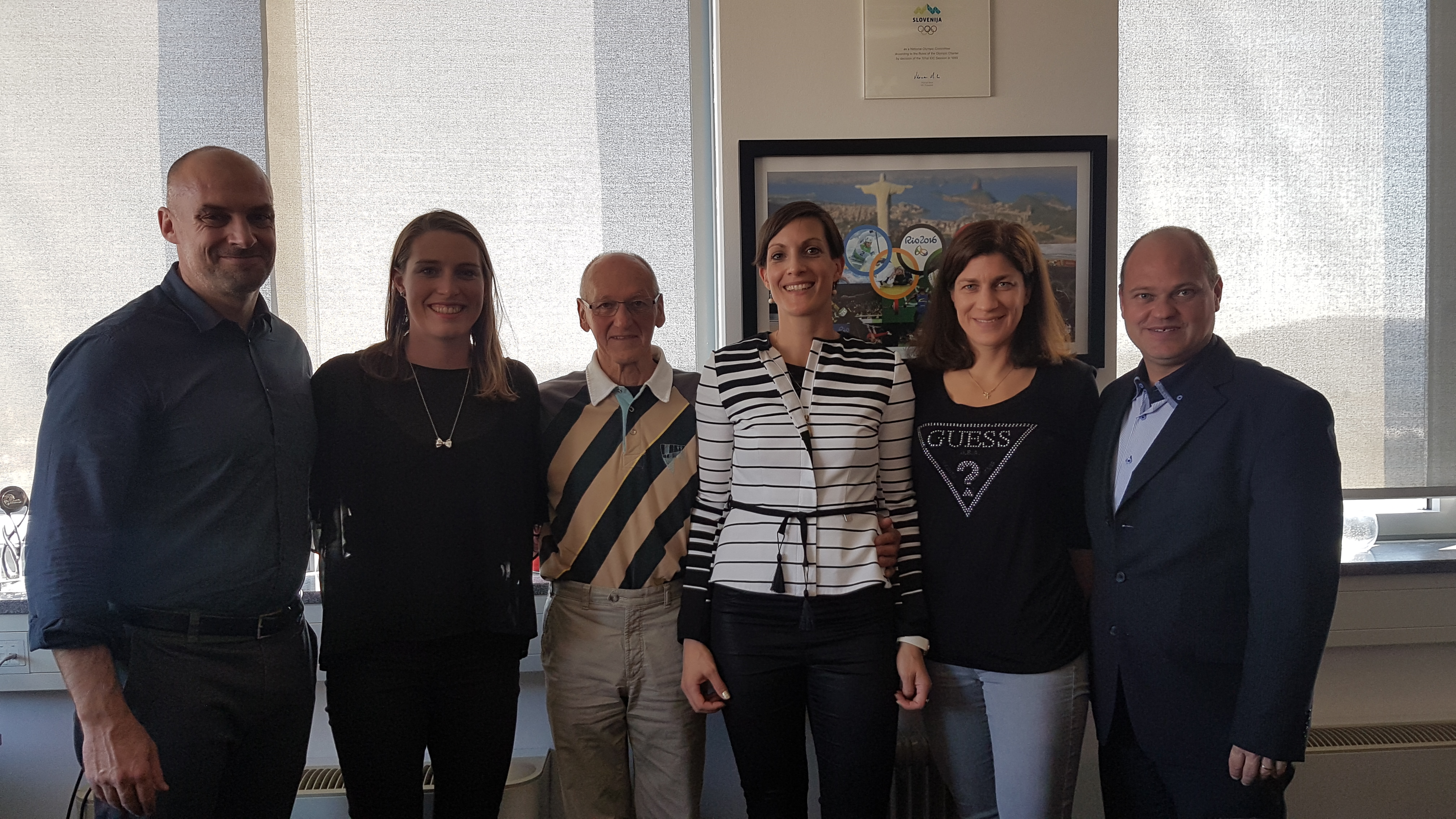 Predstavnica MOK obiskala sedež krovne športne organizacije na slovenskem