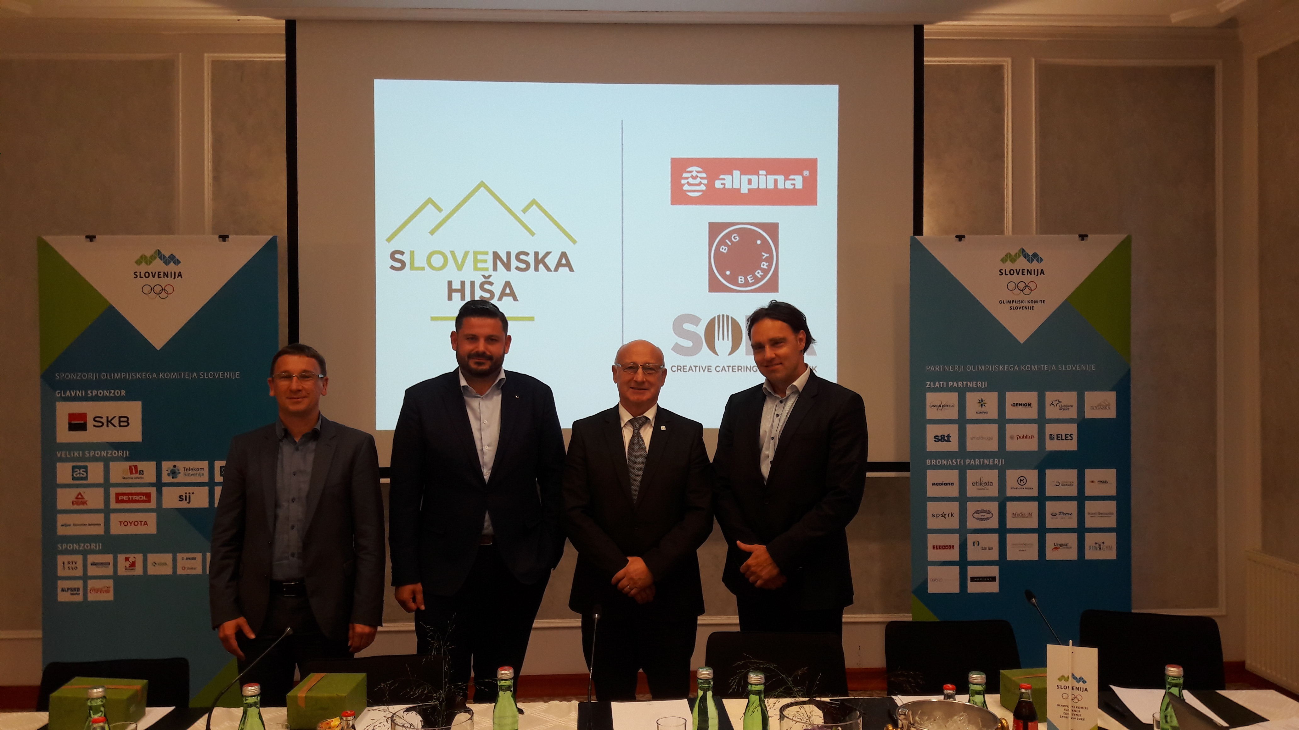 Slovenska hiša v Pjongčangu bogatejša za tri nove partnerje