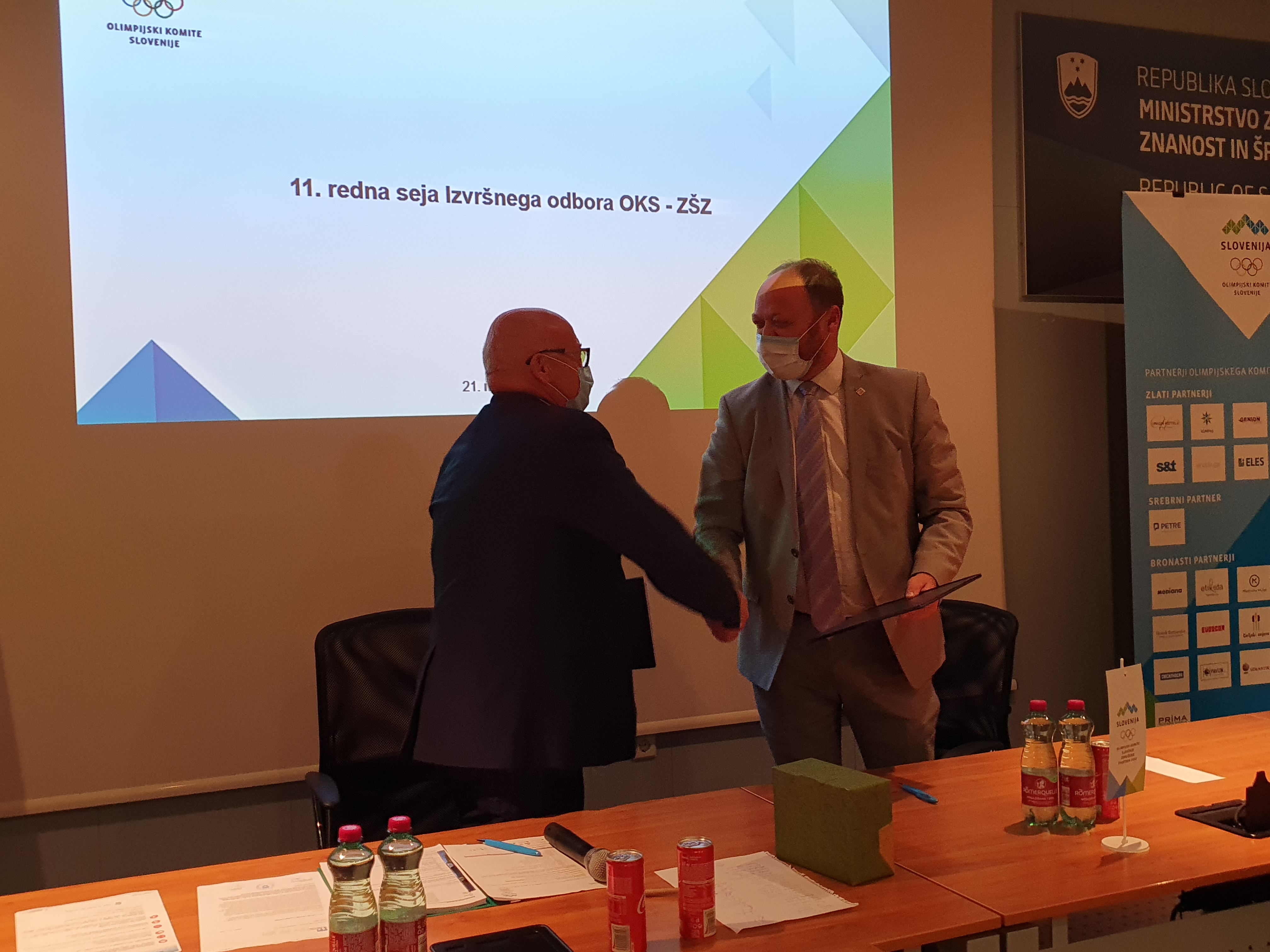 Gospodarska zbornica Slovenije novi institucionalni partner Olimpijskega komiteja Slovenije