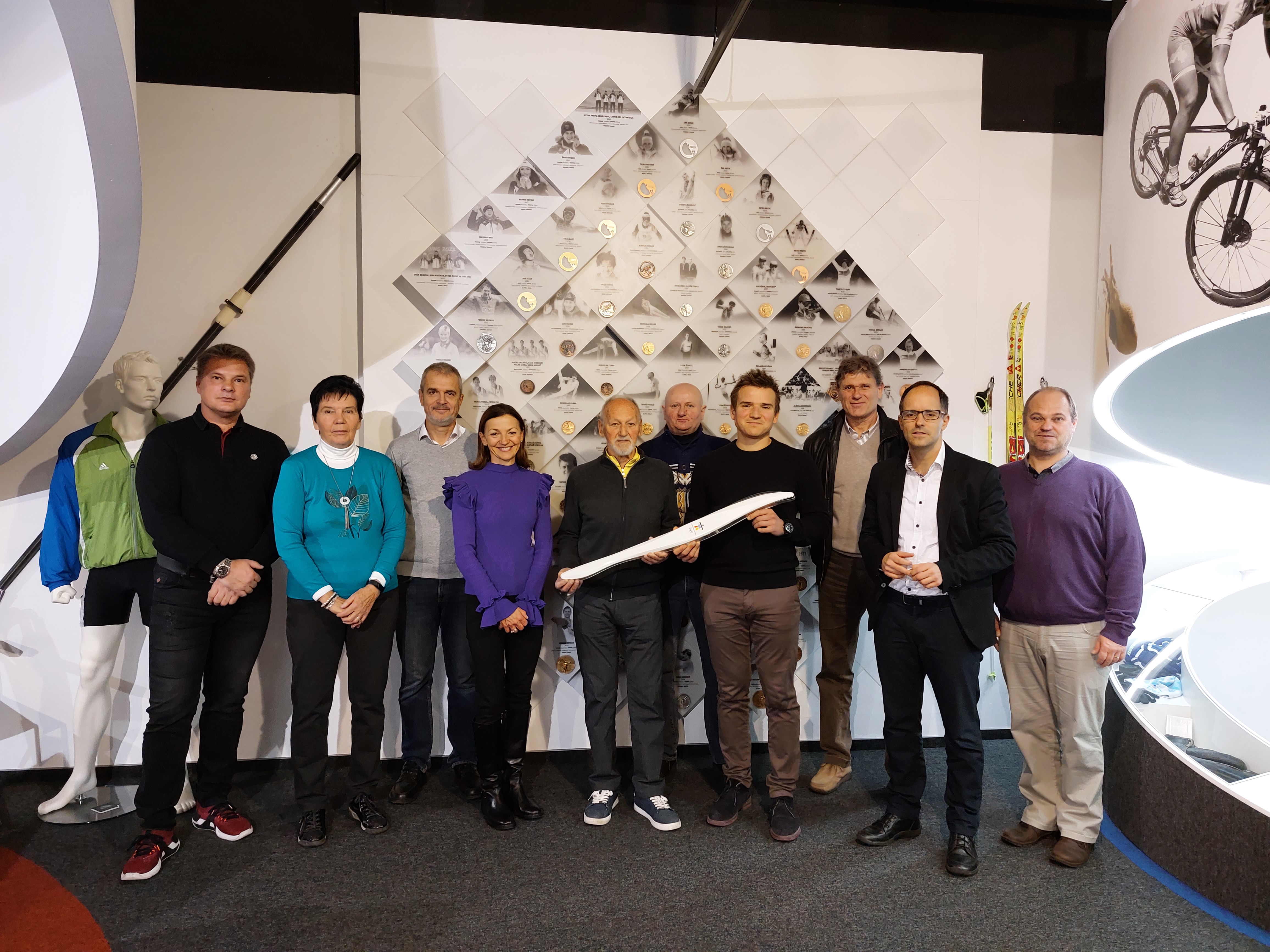 Olimpijska bakla iz ZOI Vancouver ponovno pri nas