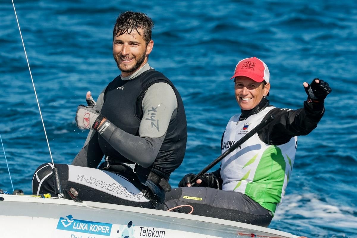 Slovenskim jadralcem nove olimpijske norme