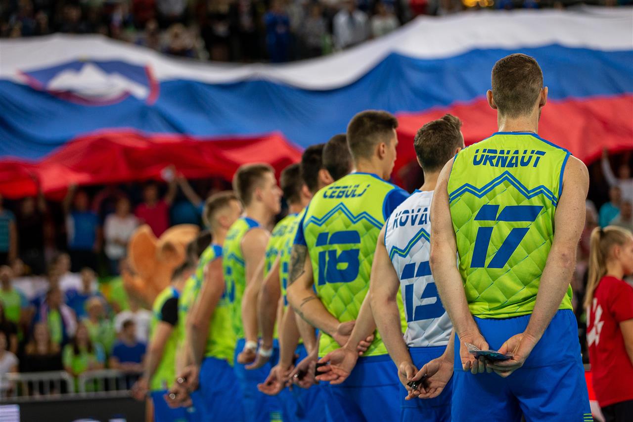 Slovenski odbojkarji za uvod v olimpijske kvalifikacije z Belgijo