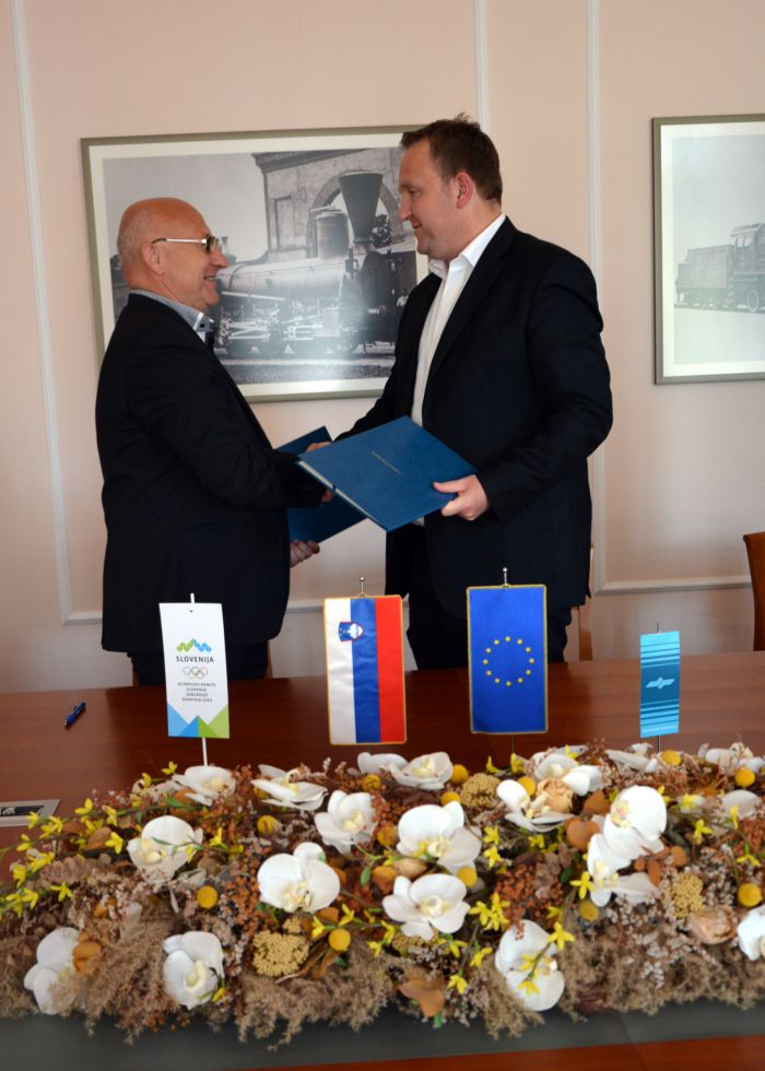 Olimpijski komite Slovenije bogatejši za novega sponzorja