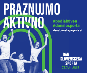 23. septembra praznujemo! Bodimo aktivni in obeležimo Dan slovenskega športa