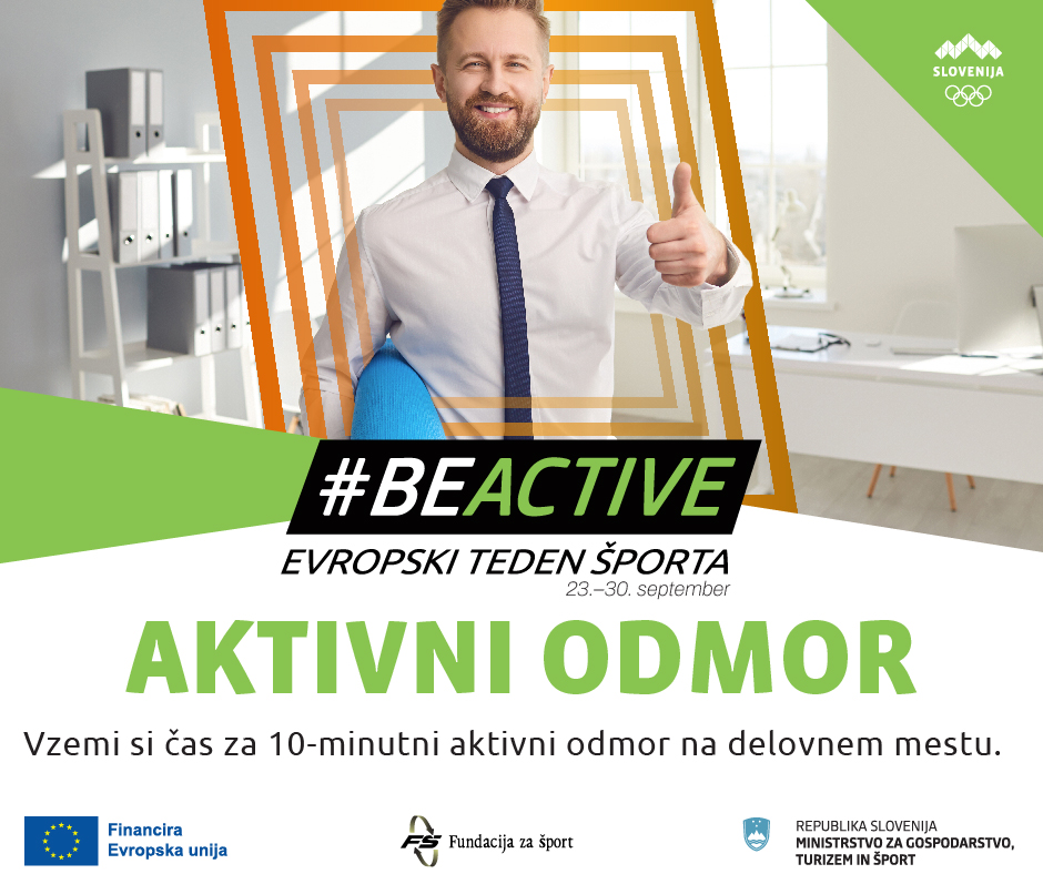 Aktivno v Evropski teden športa