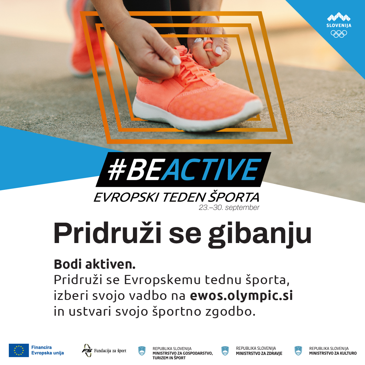 EVROPSKI TEDEN ŠPORTA - VABILO K SODELOVANJU