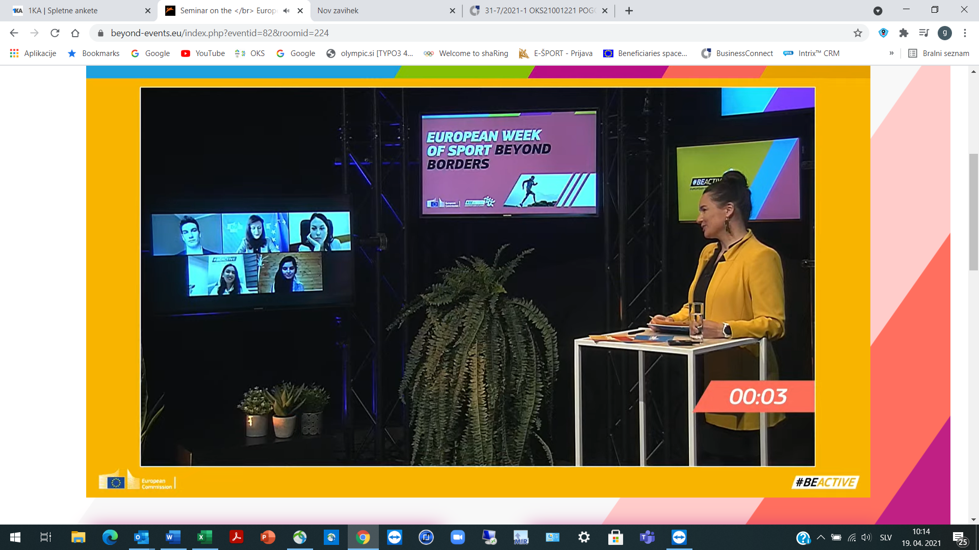 Pobuda Evropske komisije: »Evropski teden športa« se širi izven meja Evropske unije