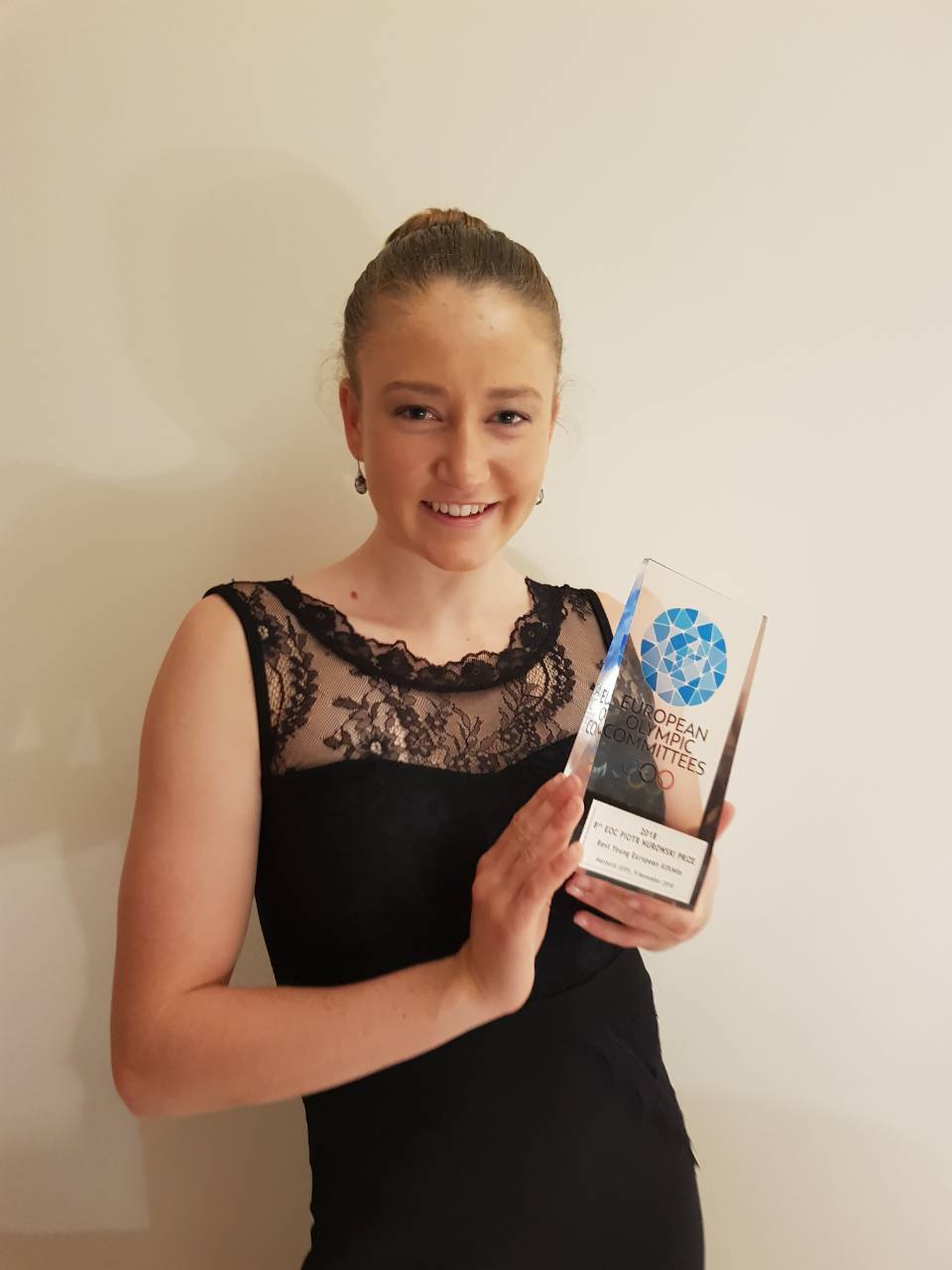 Eva Alina Hočevar druga najboljša mlada športnica Evrope