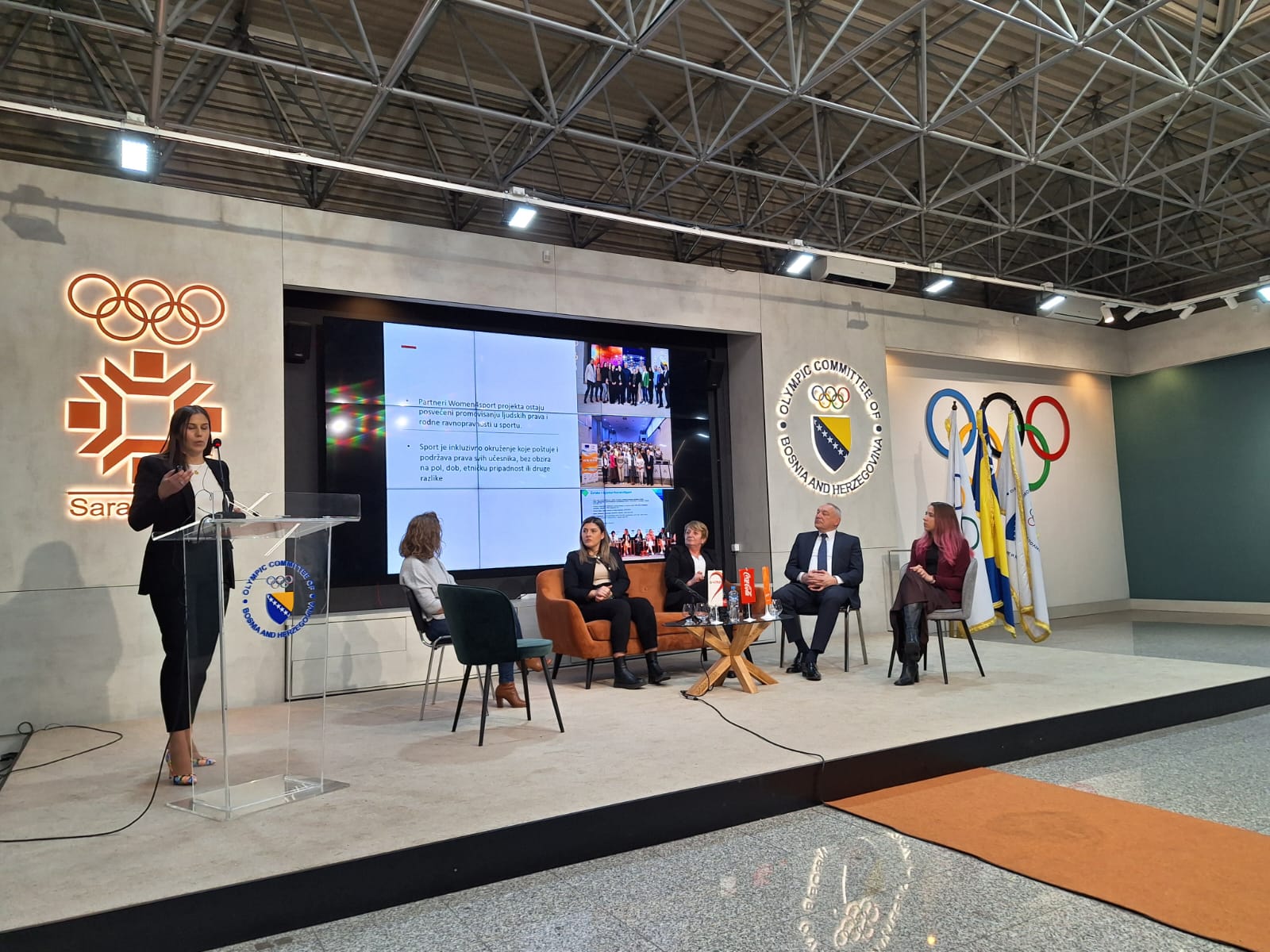 Konferenca Women4Sport v Sarajevu: Krepitev ženskih vodstvenih vlog v športu na Zahodnem Balkanu