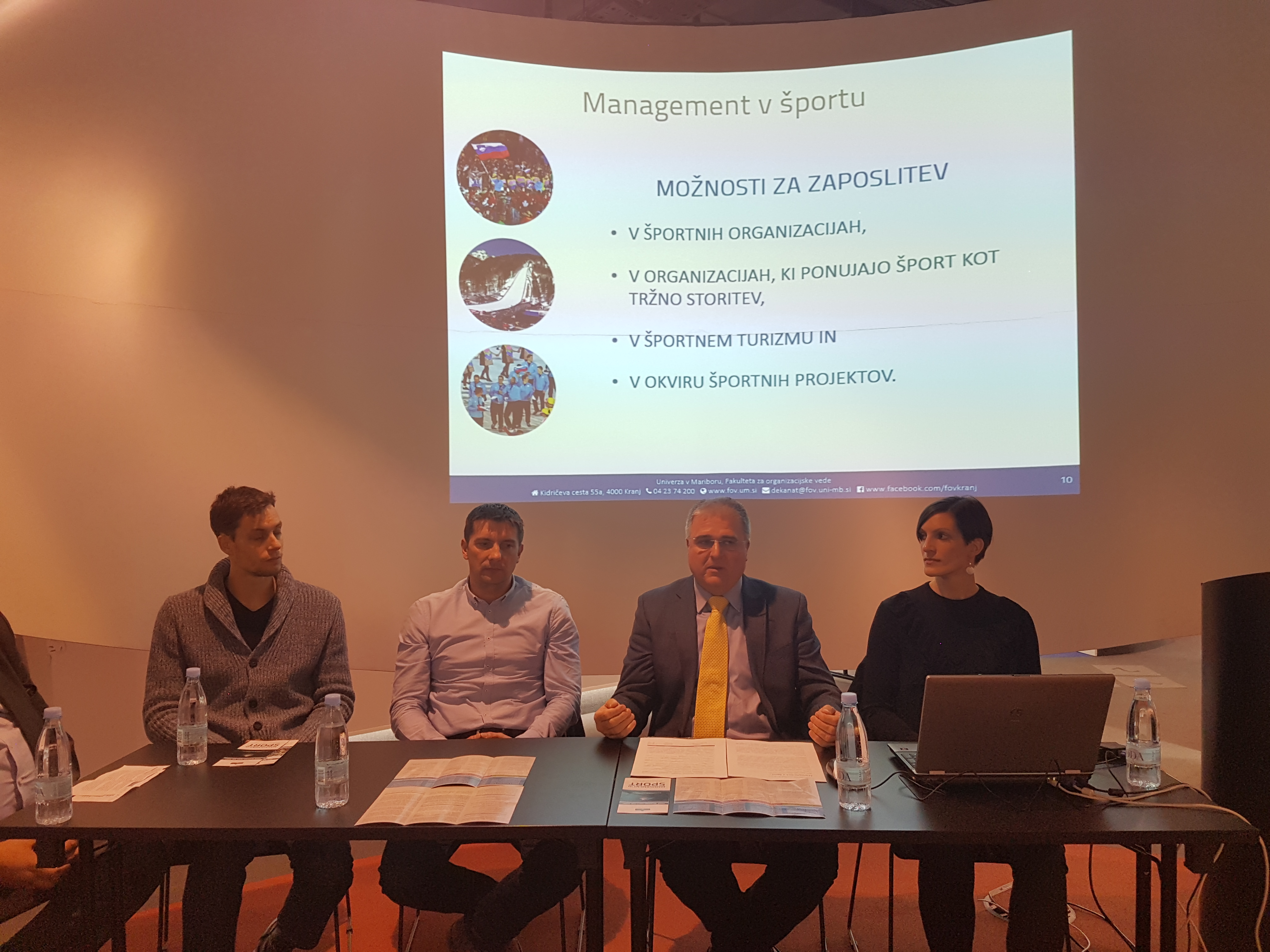 V Kranju v prihodnjem študijskem letu tudi management v športu