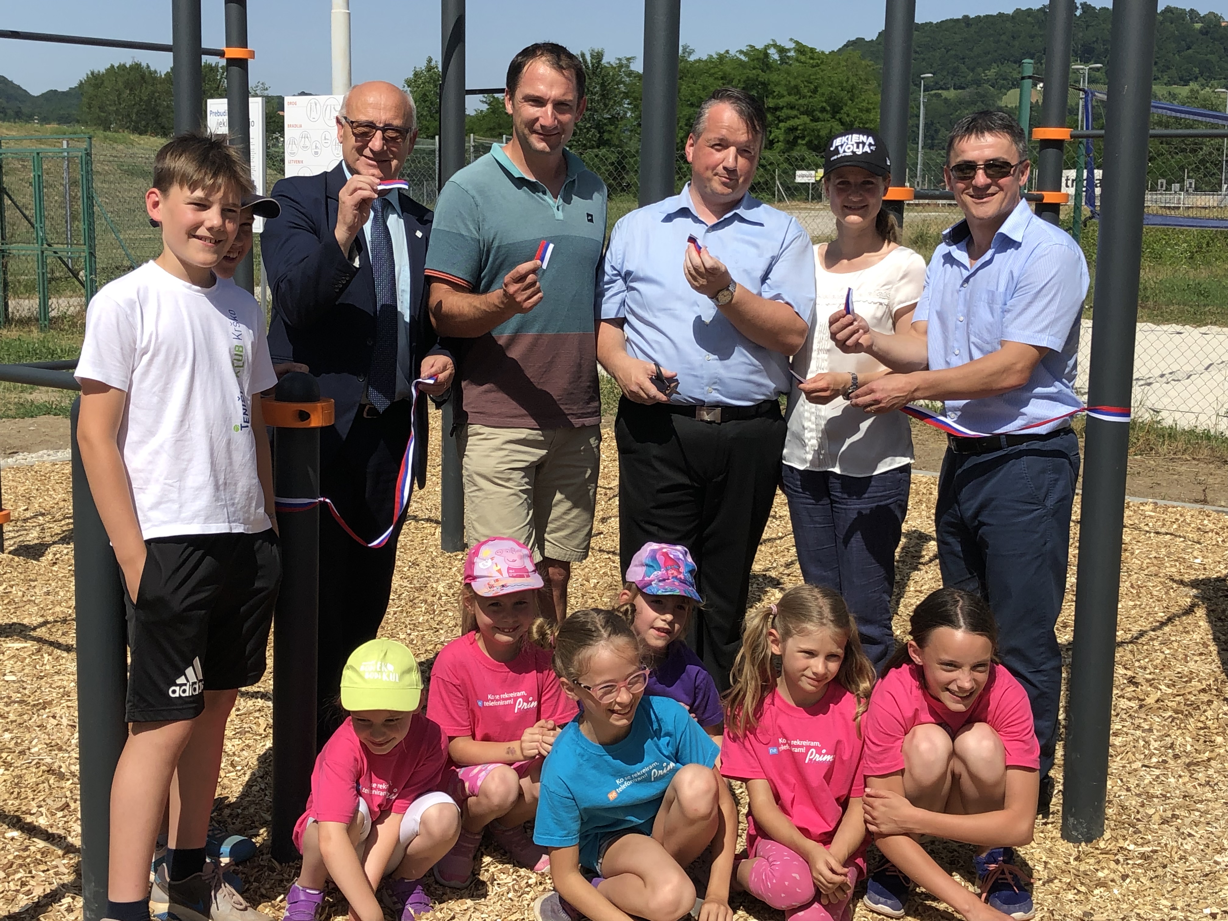 Otvoritev športnega poligona v Krškem