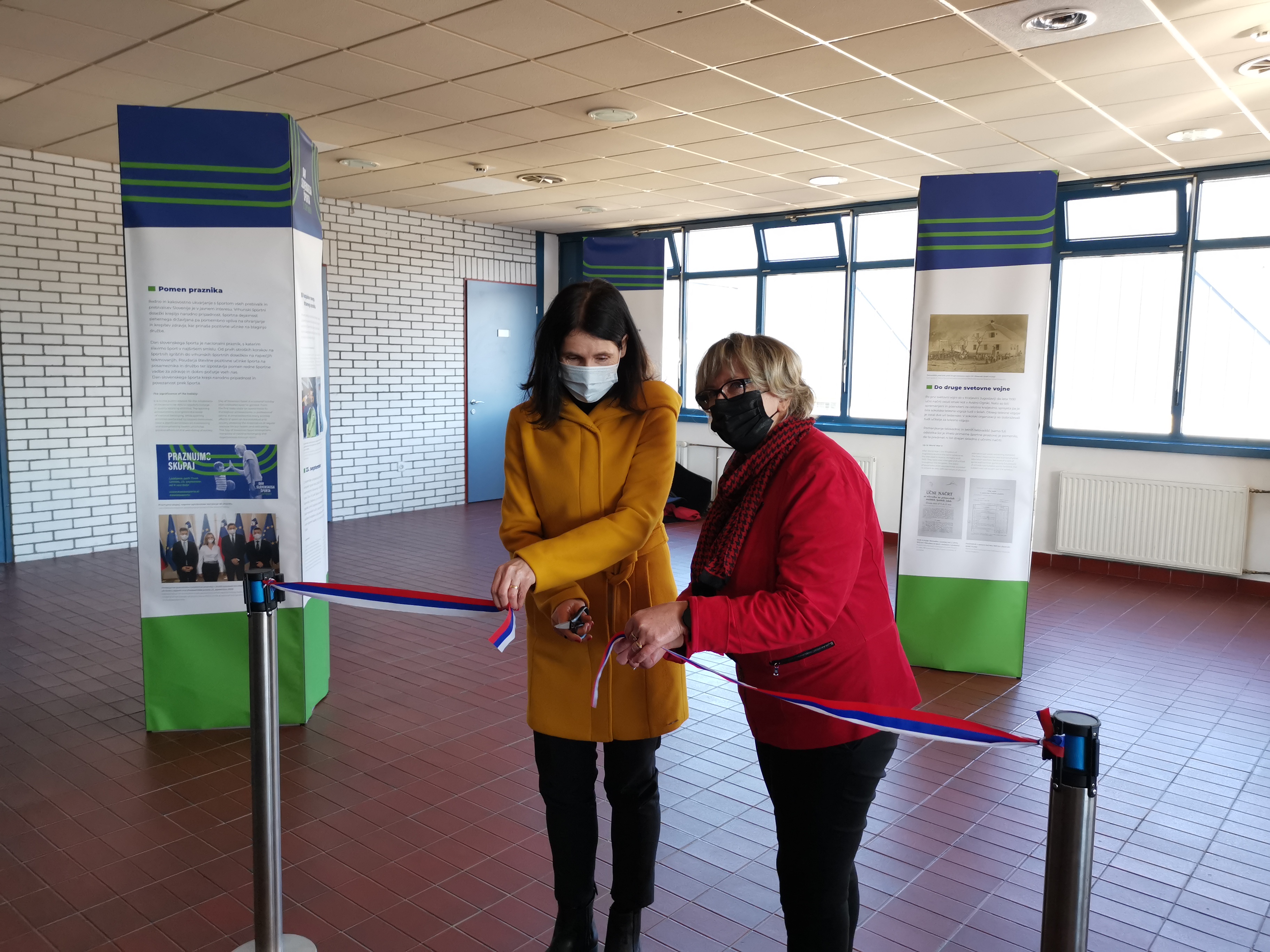 Razstava Dan slovenskega športa v Slovenj Gradcu