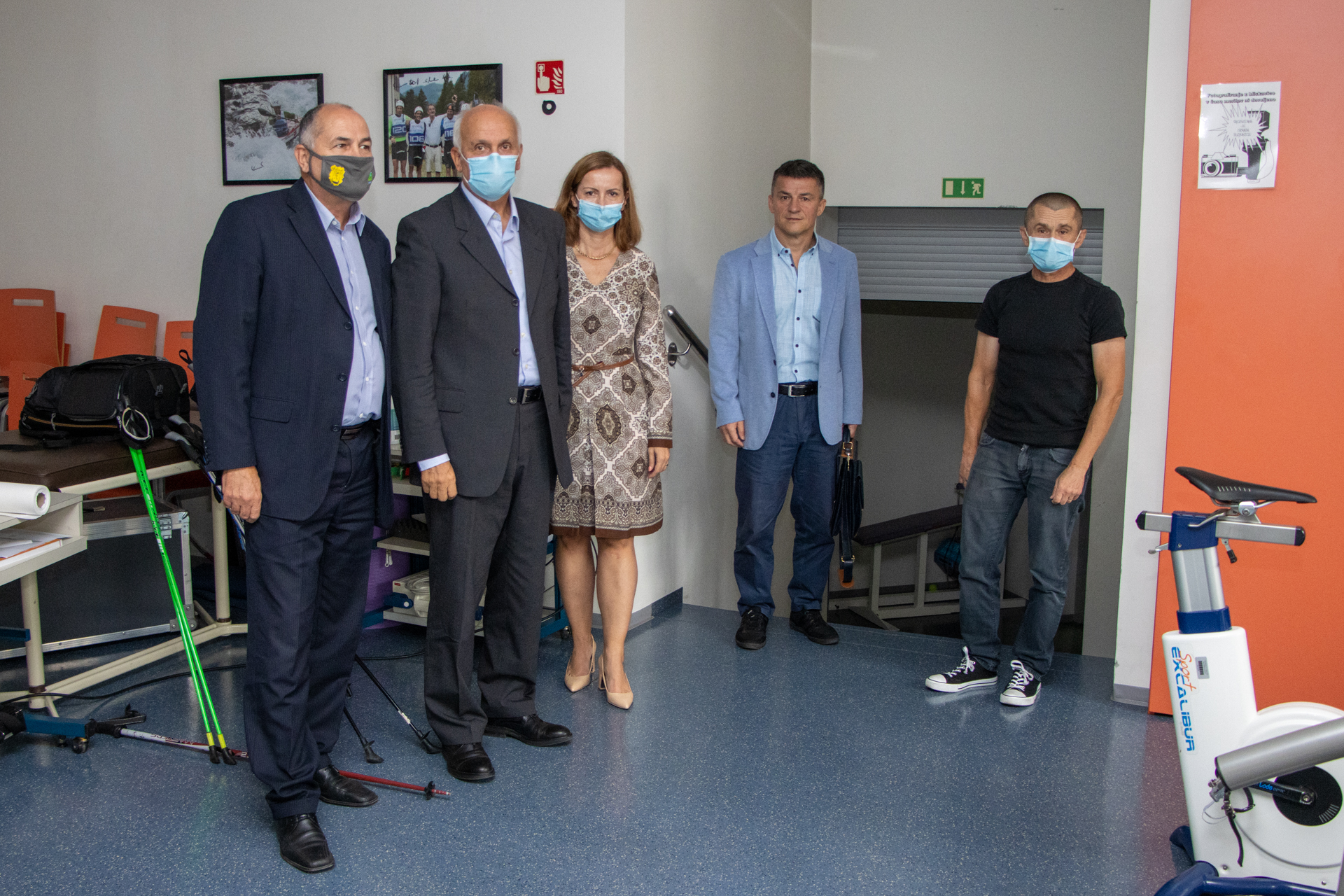 Prvi podpredsednik OKS-ZŠZ, mag. Janez Sodržnik obiskal Fakulteto za šport, Univerze v Ljubljani