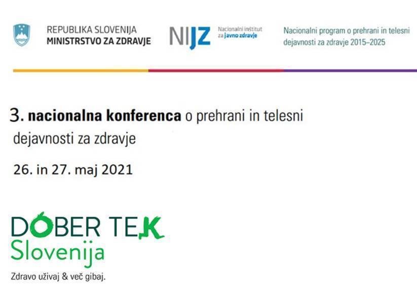 3. nacionalna konferenca o prehrani in telesni dejavnosti za zdravje