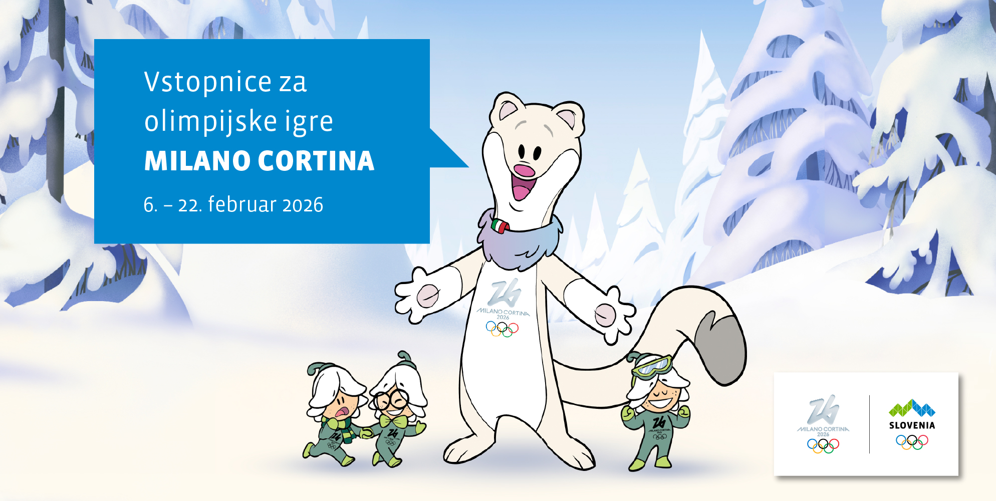 Za zimske olimpijske igre Milano Cortina 2026 prodanih že okoli 613.000 vstopnic. Nov sklop vstopnic je na voljo do 6. maja.