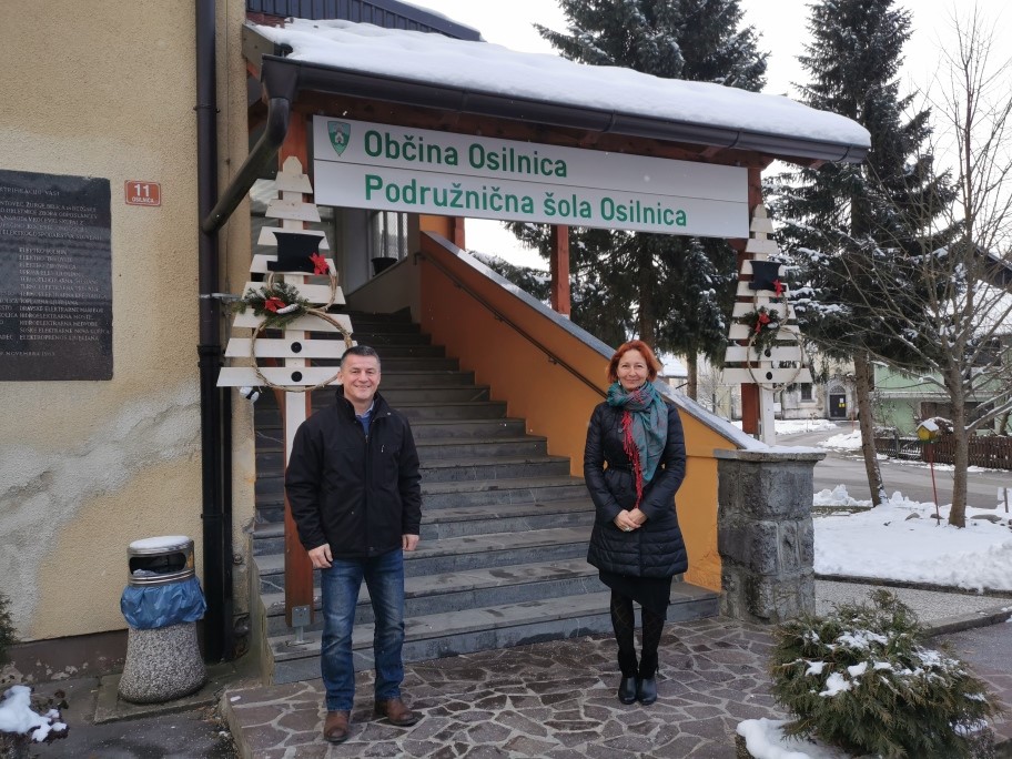 Prvi podpredsednik OKS-ZŠZ mag. Janez Sodržnik na obisku v občinah Osilnica, Kostel in Kočevje