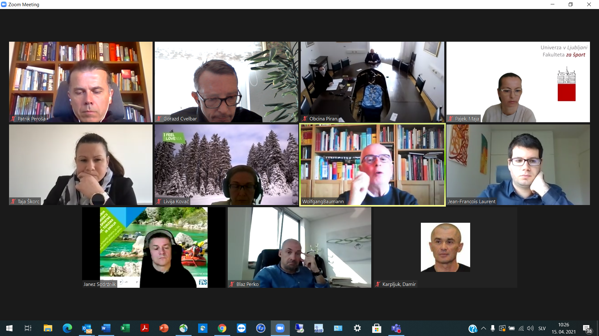 2. sestanek Organizacijskega odbora 27. TAFISA svetovnega kongresa, Portorož 2021