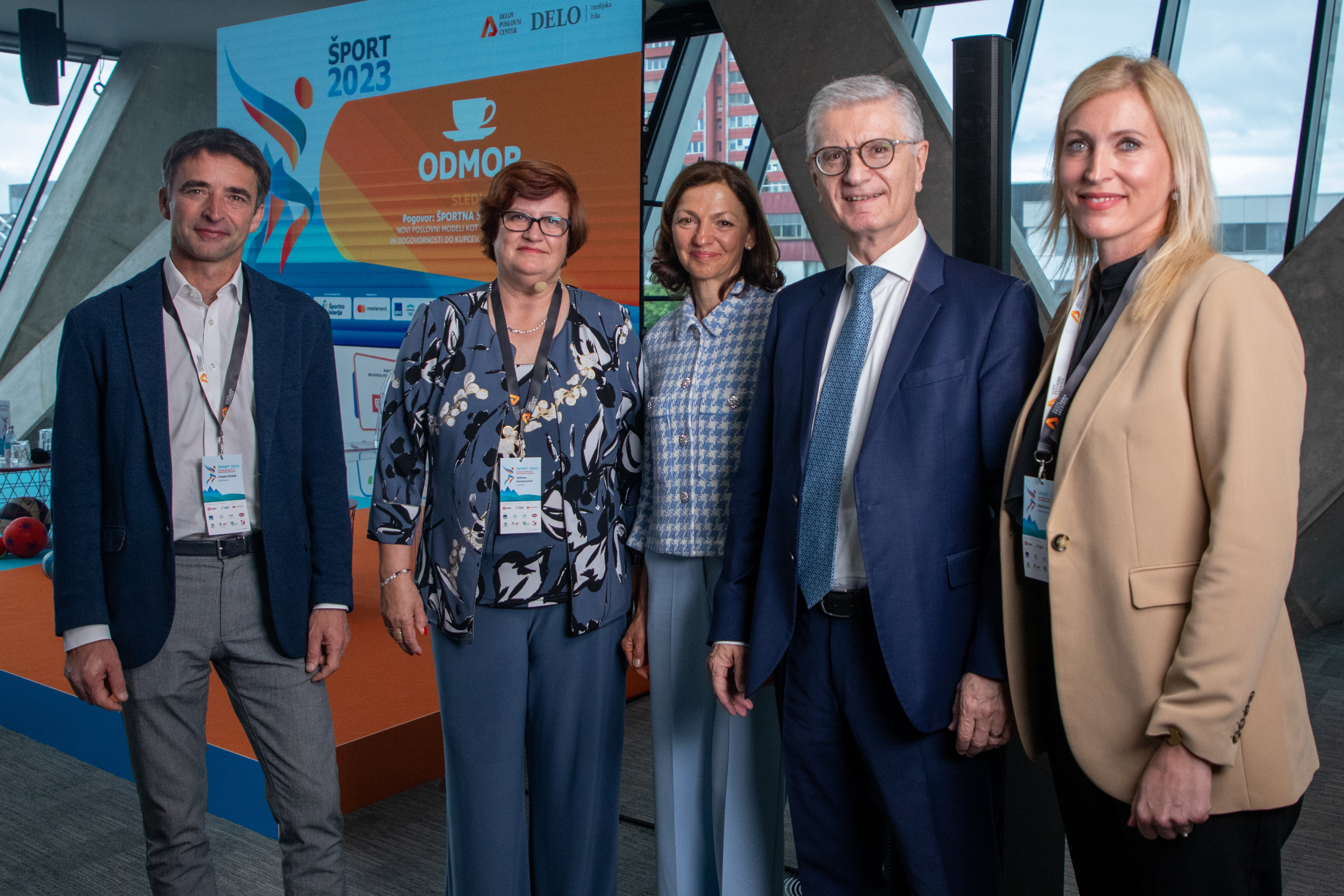 Poslovna konferenca ŠPORT 2023: Športniki imajo enake vrednote kot podjetniki