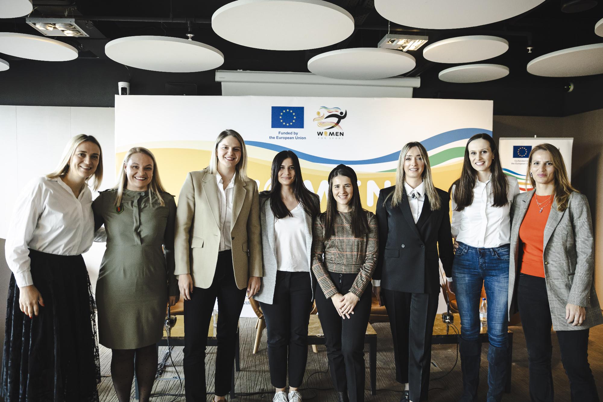 V Podgorici potekla konferenca Women4Sport: Krepitev enakosti spolov in vloge žensk v športu