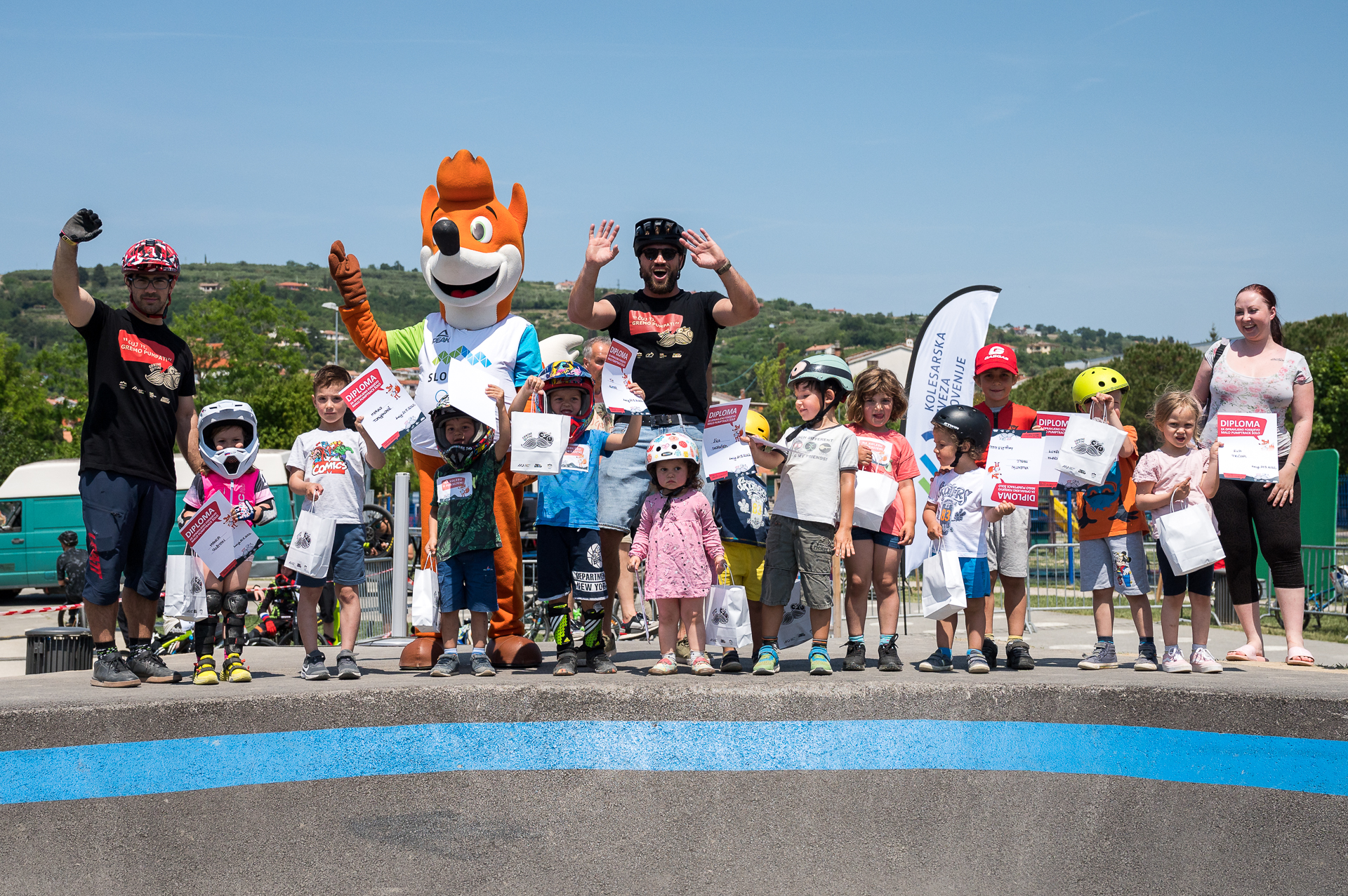 Pumpaj Slovenija z lisjakom Foksijem v soboto 4. junija v Ribnici