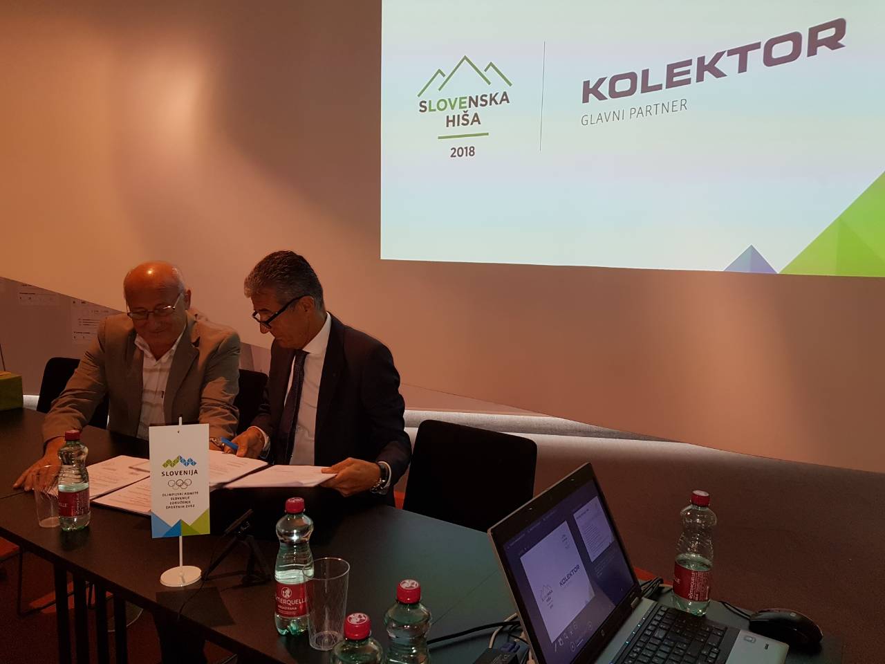 Koncern Kolektor je postal glavni partner Slovenske hiše v Pjongčangu