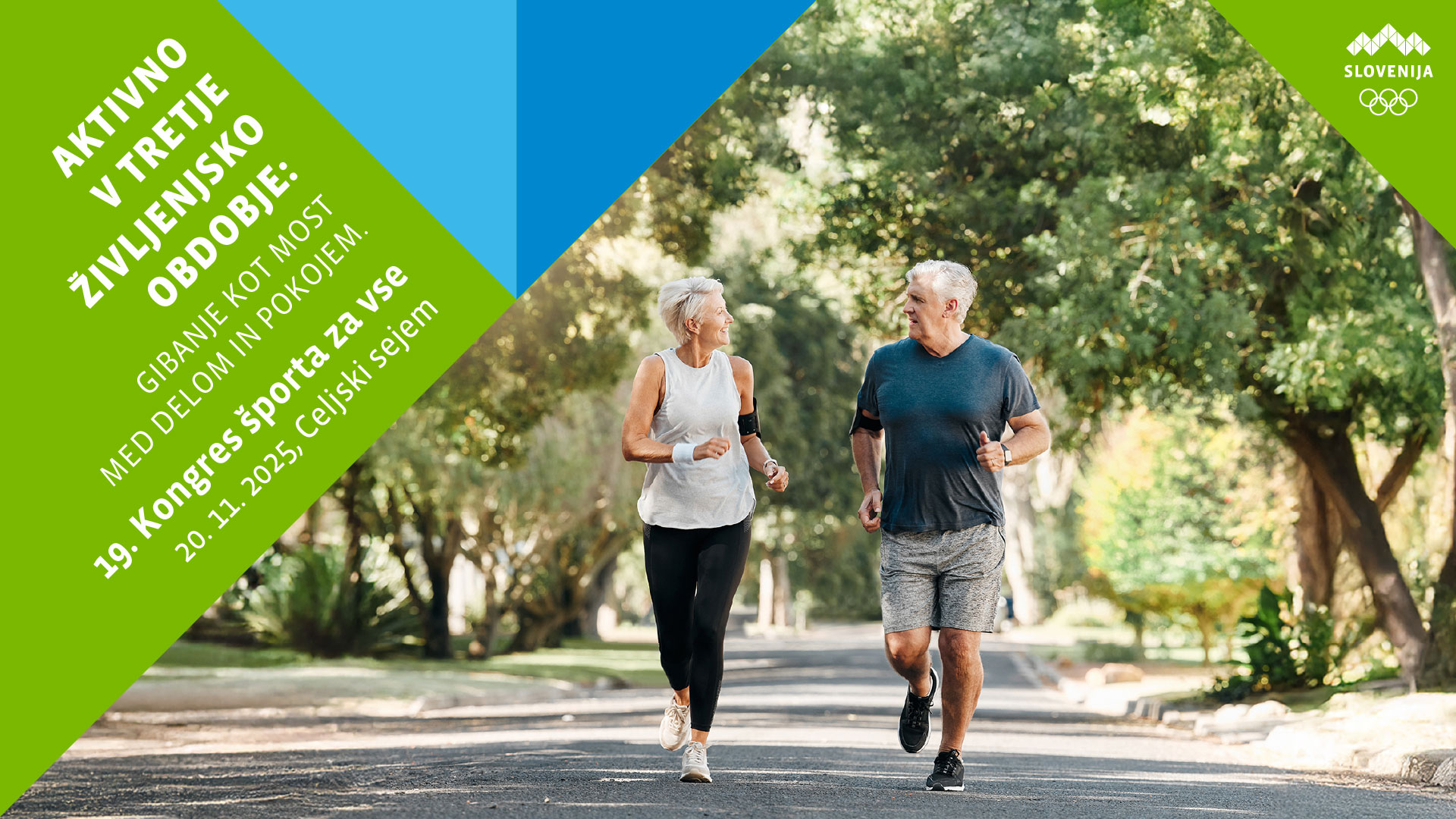 Kongres športa za vse 2025; Aktivno v tretje življenjsko obdobje: gibanje kot most med delom in pokojem