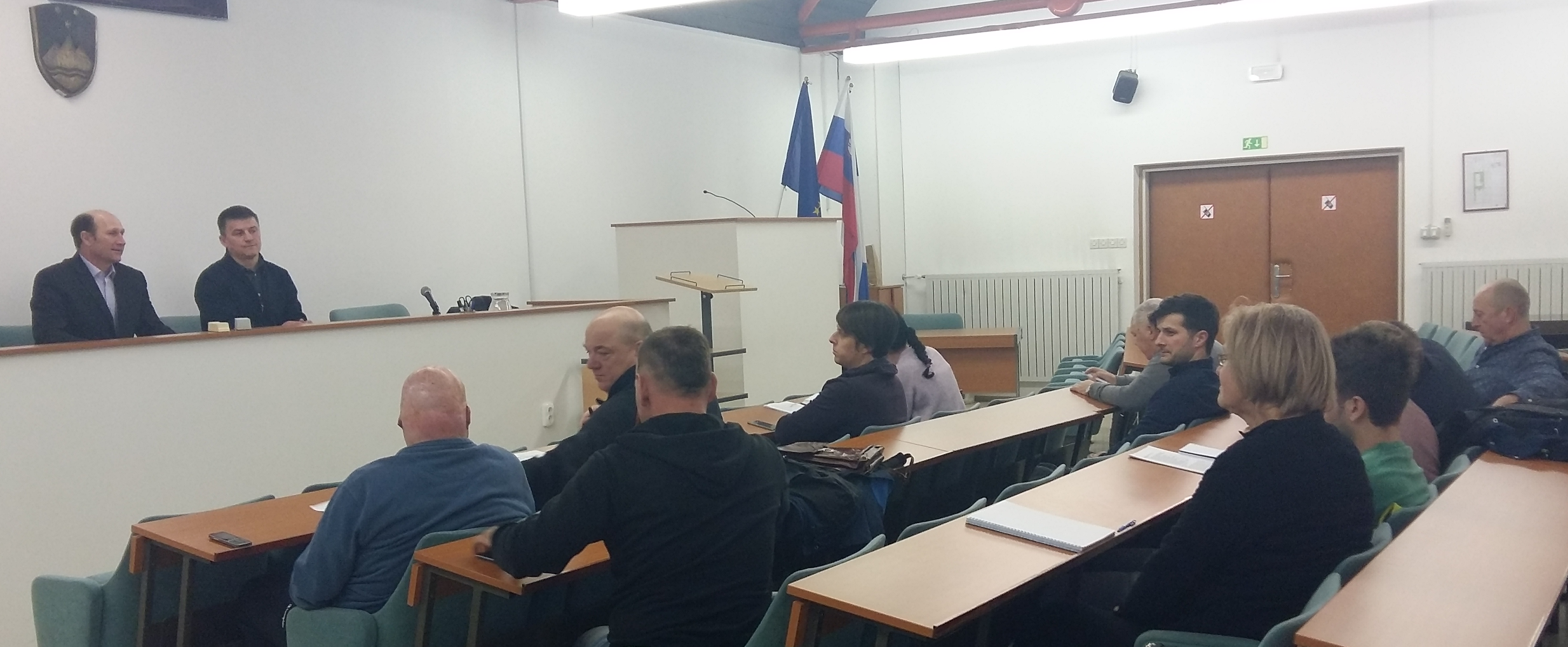 Podpredsednik OKS - ZŠZ Janez Sodržnik na delovnem obisku v Litiji