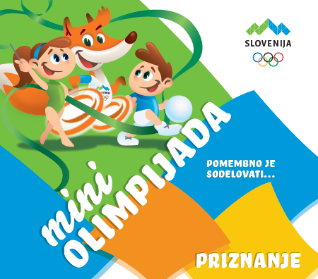 Odprt razpis za projekt MINI OLIMPIJADA 2018