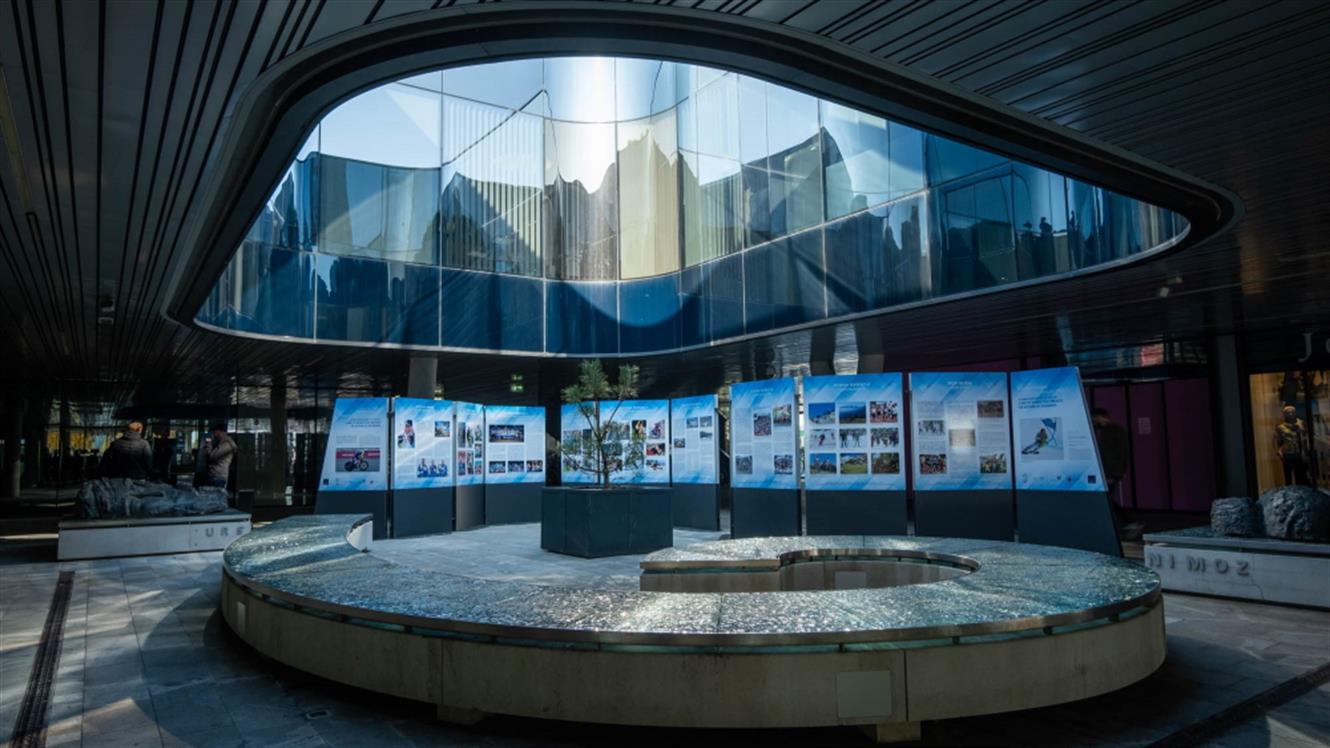 Razstava Slovenski šport 1991–2021 v BTC Cityju