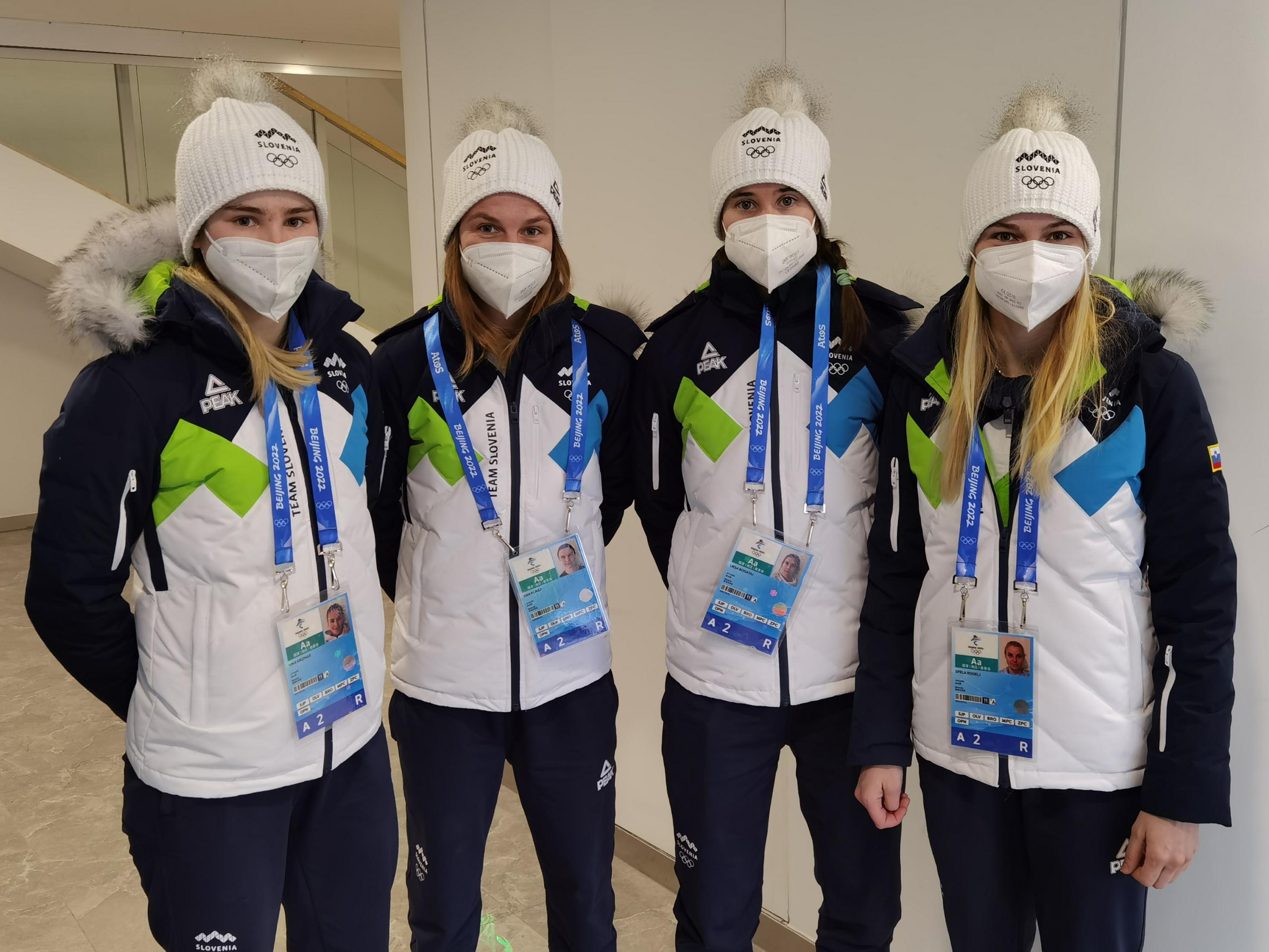 Smučarske skakalke prispele v olimpijsko vas Zhangjiakou