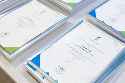 Podelitev certifikatov Športnikom prijazno izobraževanje in podaljšanje pogodbe s Telekomom Slovenije, 16. april 2025