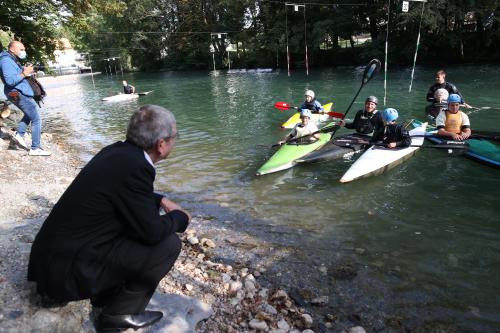 Obisk Thomas Bach in kandidati Tokio
