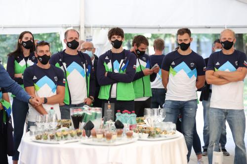 Obisk Thomas Bach in kandidati Tokio