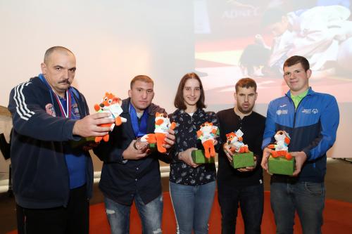 Sprejem judo inkluziv ekipa