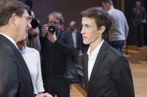 Športnik 2016 in sprejem pri PRS