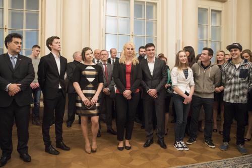 Športnik 2016 in sprejem pri PRS