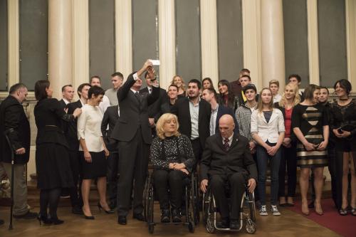 Športnik 2016 in sprejem pri PRS