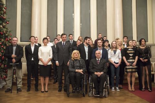 Športnik 2016 in sprejem pri PRS