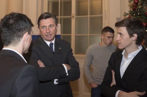 Športnik 2016 in sprejem pri PRS