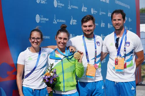 Utrinki s tekmovanj na EI Minsk 2019