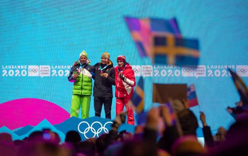 srebrna kolajna MOI Lozana